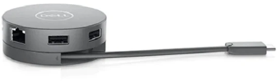 Dell DA310 7-in-1 USB-C Jungčių stotelė, Sidabrinis
