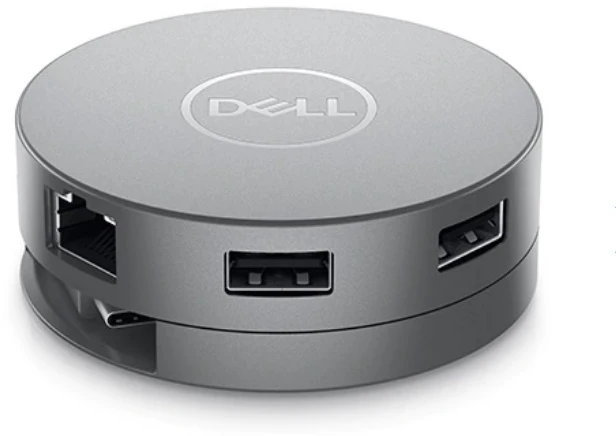 Dell DA310 7-in-1 USB-C Jungčių stotelė, Sidabrinis