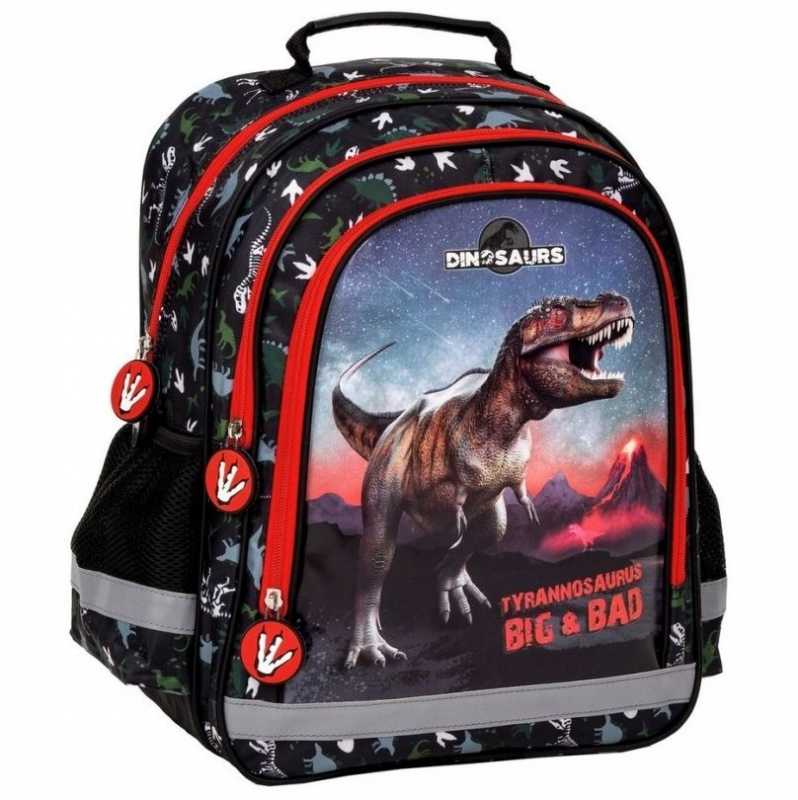 Kuprinė Derform Dinozaur, talpa A4, daug skyrių