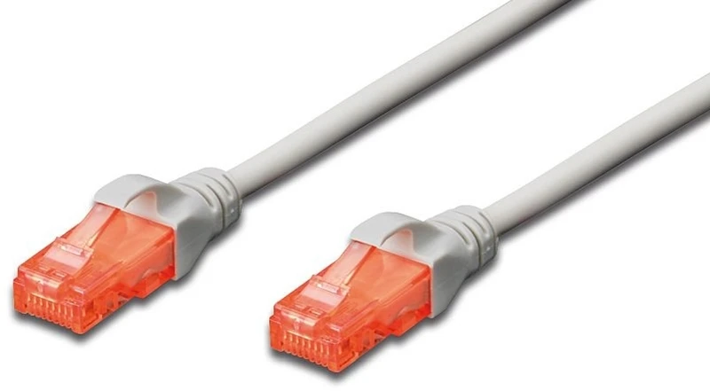 Assmann Electronic DIGITUS CAT 6 U-UTP patch kabelis Cu LSZH AWG 26/7 ilgio 5 m spalvotas pilkas