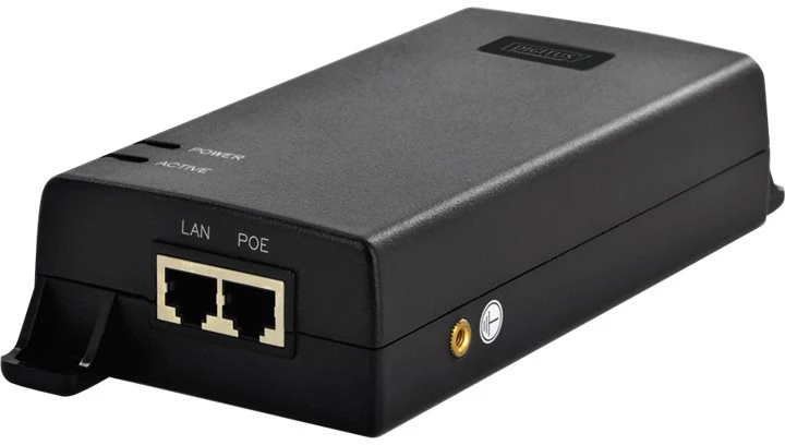 Assmann Electronic DIGITUS PoE ultra maitinimo valdymo purkštukas 48V 60W 10/100/1000 Mbit RJ45 LAN RJ45 PoE išvestis max 100m