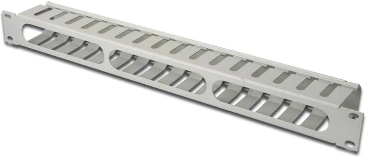 Assmann Electronic DIGITUS kabelių valdymo narvas 1U Nuimamas priekinis skydas RAL7035 pilkas