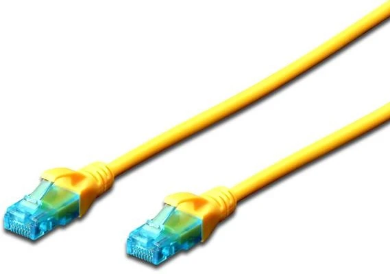 Assmann Electronic DIGITUS CAT 5e U-UTP patch kabelis PVC AWG 26/7 ilgio 3m spalvotas pilkas