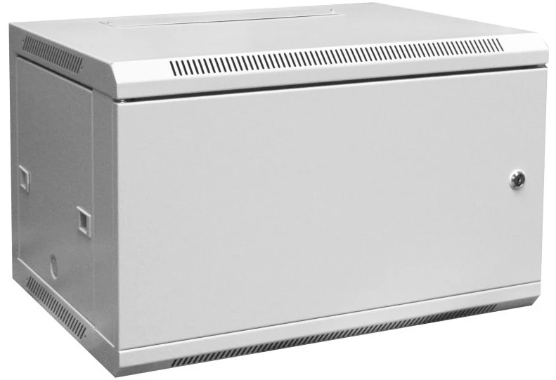 Assmann Electronic DIGITUS DN-W19 06U/450/MD Sieninė spintelė 6U 600x450mm pilkas RAL 7035