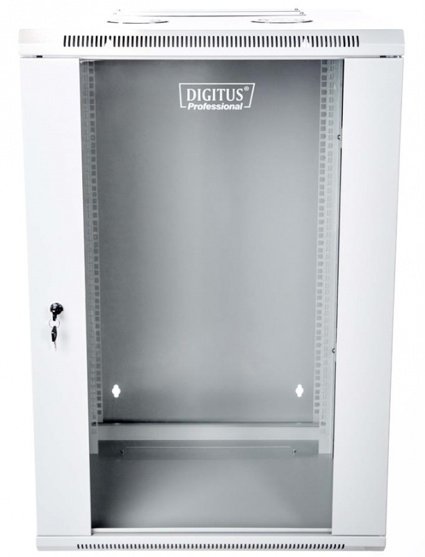Laikiklis Digitus Professional Assmann Electronic DIGITUS DN-WD19 12U/600 Sieninė spintelė 12U dvisekcija 600x6000mm pilkas RAL 7035
