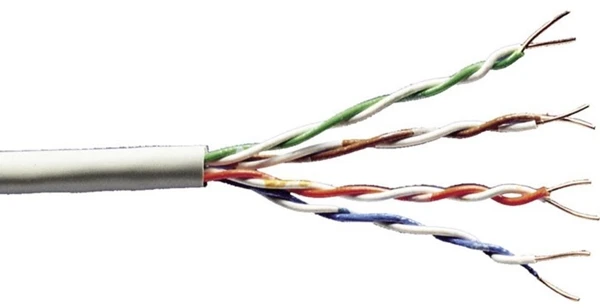 Assmann Electronic DIGITUS Vytos poros montavimo kabelis UTP, CAT 6, spalva violetinė 305M