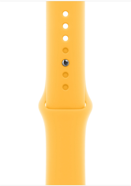 Išmanusis dirželis „Apple“ 45 mm „Sunshine Sport Band“ – S/M