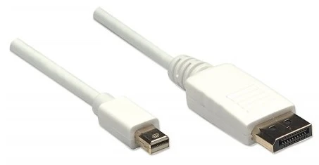 Manhattan Mini DisplayPort į DisplayPort kabelio jungtys