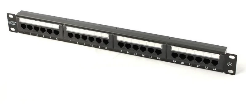 Assmann Electronic DIGITUS DN-91524U-1 CAT 5e Patch Panel 24 prievadas neekranuotas