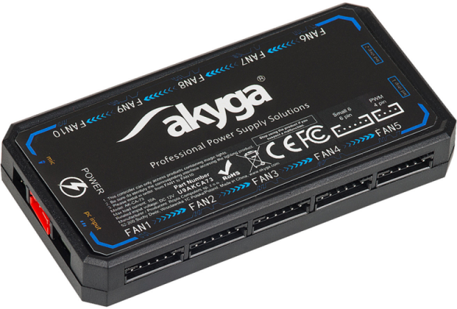 Akyga AK-CA-73 LED ventiliatoriaus valdiklis