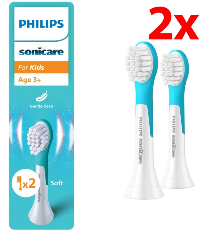 Philips Sonicare For Kids 2 dalių šepetėlių galvučių pakuotė HX6032/90