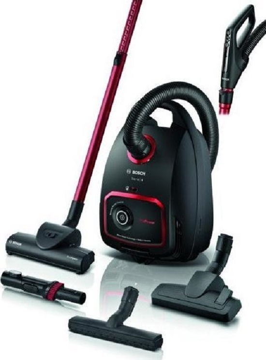 Dulkių siurblys Bosch BGL6POW1 Serie | 6 su maišeliu, ProPower, juodas