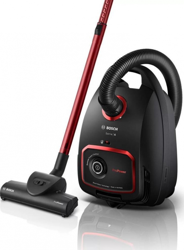 Dulkių siurblys Bosch BGL6POW1 Serie | 6 su maišeliu, ProPower, juodas