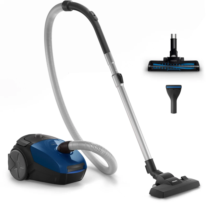 Dulkių siurblys be maišelio Philips PowerPro Compact 2000 serija FC8240/09, Mėlynos spalvos