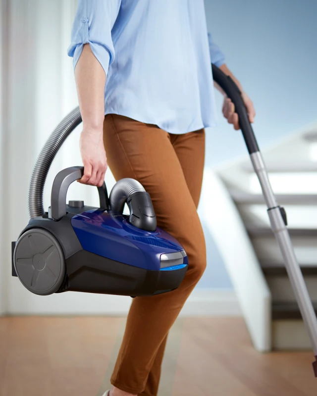 Dulkių siurblys be maišelio Philips PowerPro Compact 2000 serija FC8240/09, Mėlynos spalvos