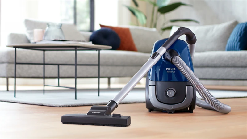 Dulkių siurblys be maišelio Philips PowerPro Compact 2000 serija FC8240/09, Mėlynos spalvos