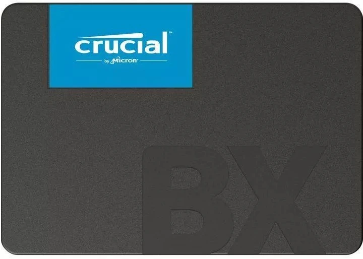 Kietasis diskas SSD CRUCIAL BX500/240GB/SATA 3.0/Rašymo greitis 500 MBytes/sec/Skaitymo greitis 540 MBytes/sec/2,5"