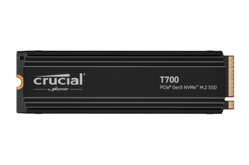 „Crucial T700 M.2 PCI-e 5.0 NVMe 4TB“ radiatorius