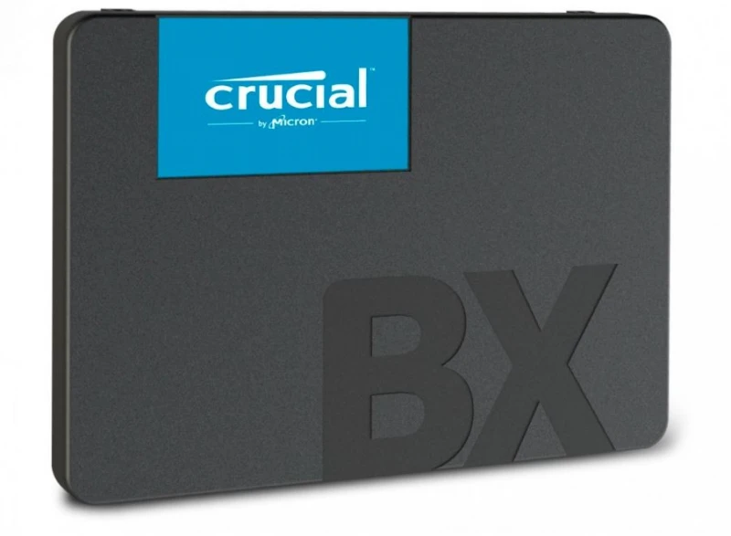 Kietasis diskas SSD Crucial BX500 500GB, Rašymo greitis 500 MB/s, Skaitymo greitis 550 MB/s