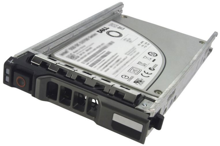 Dell Diskas 480gb ssd sata intensyviai nuskaitomas 2.5 hot-plug