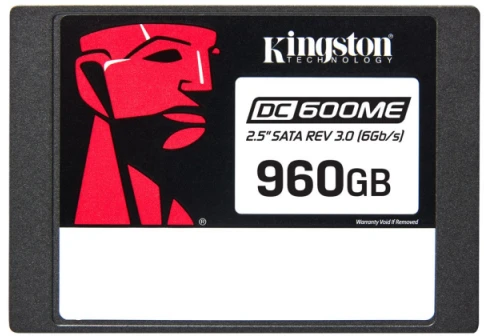 Kingston Technology 960G DC600ME (mišraus naudojimo) 2,5 colio įmonės SATA SSD