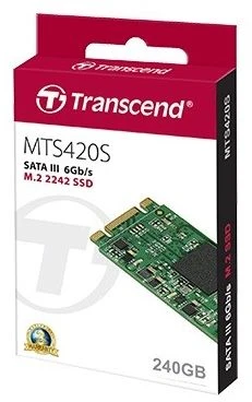 TRANSCEND 240GB M.2 2242 SSD SATA3 TLC