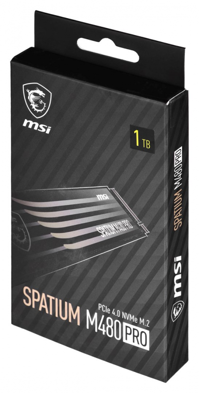 M.2 SSD - MSI Spatium M480 Pro