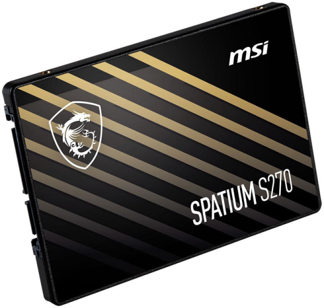 Kietasis diskas - MSI SPATIUM S270 480GB SATA III 2.5" 3D NAND