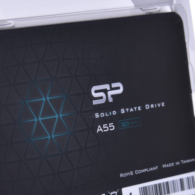 Kietasis diskas SILICON POWER 4TB A55 SATA III 6Gb/s VIDINIS KIETOJI DISKAS | Silicio galia | Tūzas | A55 | 4000 GB | SSD formos koeficientas 2,5" | Kietojo kūno disko sąsaja SATA III | Skaitymo greitis 500 MB/s | Rašymo greitis 450 MB/s
