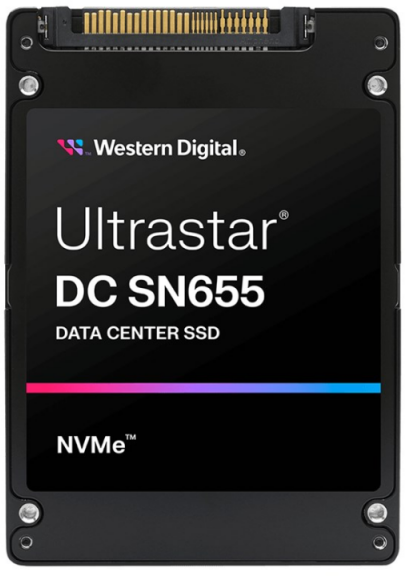 Sandisk NVMe SSD - Western Digital Ultrastar DC SN655 3.84 TB PCIe 4.0 6800 MB/s