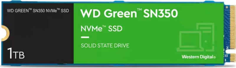 Sandisk Western Digital Žalias WDS100T3G0C 1 TB M.2 PCI Express NVMe QLC