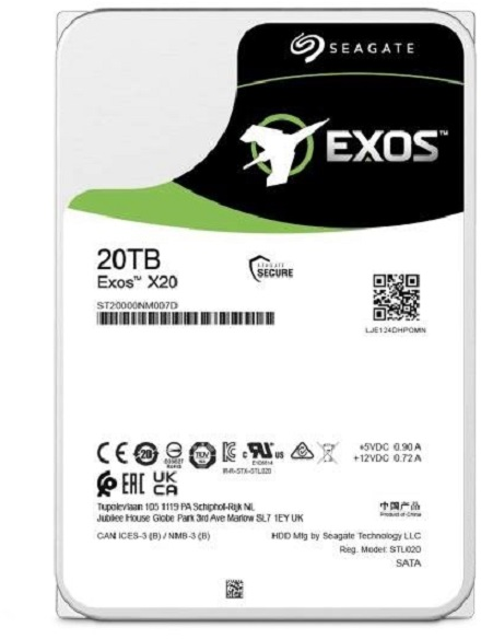 Seagate Exos X20 20TB