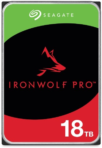 Seagate IronWolf Pro ST18000NT001 vidinis kietasis diskas 18 TB 7200 RPM 256 MB 3,5 colio