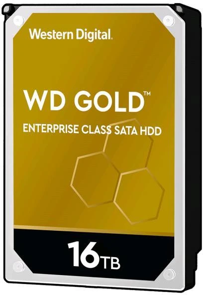 „Sandisk WD Gold“ 16 TB kietasis diskas, 7200 aps./min., 6 Gb/s, sATA, 512 MB talpykla, 3,5 colio vidinė atmintis, atitinkanti RoHS reikalavimus, didelių gabaritų įmonėms.