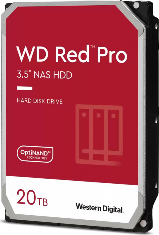 Sandisk Išorinis Kietasis Diskas - Western Digital WD Raudona Pro 20 TB WD201KFGX