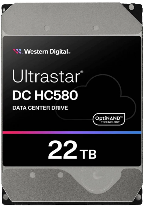 Sandisk Kietasis diskas - Western Digital Ultrastar DC HC580 22TB 7200RPM 512MB SATA