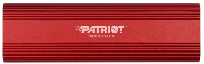Kietasis diskas Išorinis SSD Diskas - Patriot Memory Transporter Lite 512GB USB3.2 Type-C 1000 MB/S Raudona