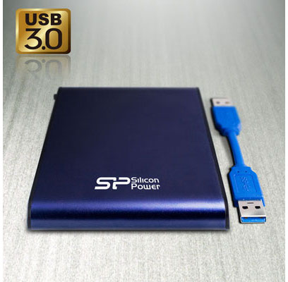 Kietasis diskas Silicon Power Armor A80 2TB | 2000 GB | 2,5" | USB 3.1 | Mėlyna