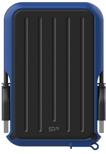 SILICON POWER COMPUTER & COMMUNICAT SILICON POWER Išorinis kietasis diskas HDD Armor A66 2.5" 5TB USB 3.2 IPX4 Mėlyna
