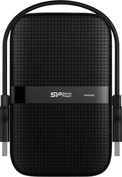 Išorinis Kietasis Diskas - Silicon Power Armor A60 5000 GB, Juodas