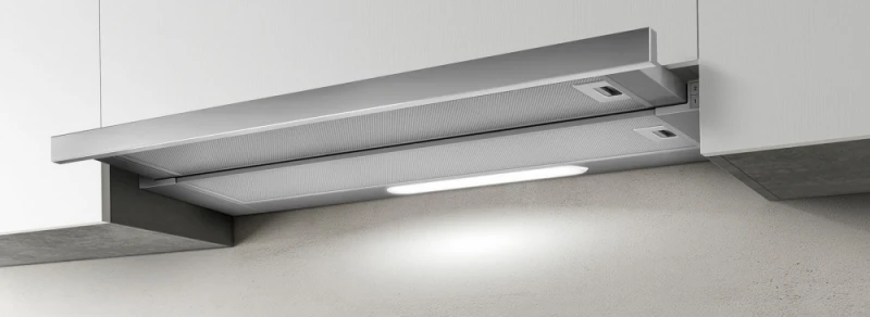 Įmontuojamas gartraukis Elica ELITE 14 LUX BL/A/60, juodas