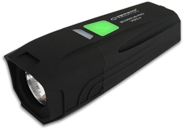 Dviračio žibintuvėlis su LED apšvietimu Esperanza Scorpius PRO 1750 LX EOT060