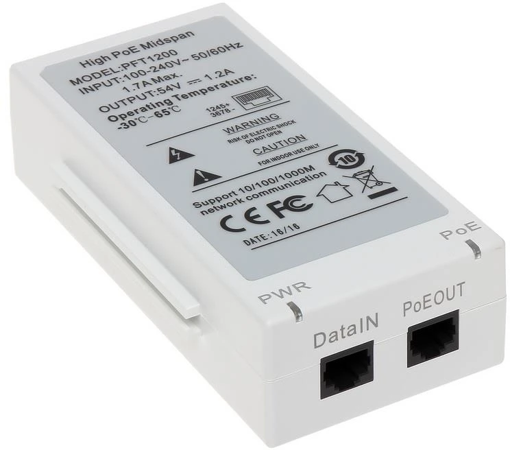 Dahua PoE ir LAN praplėtėjas PFT1300