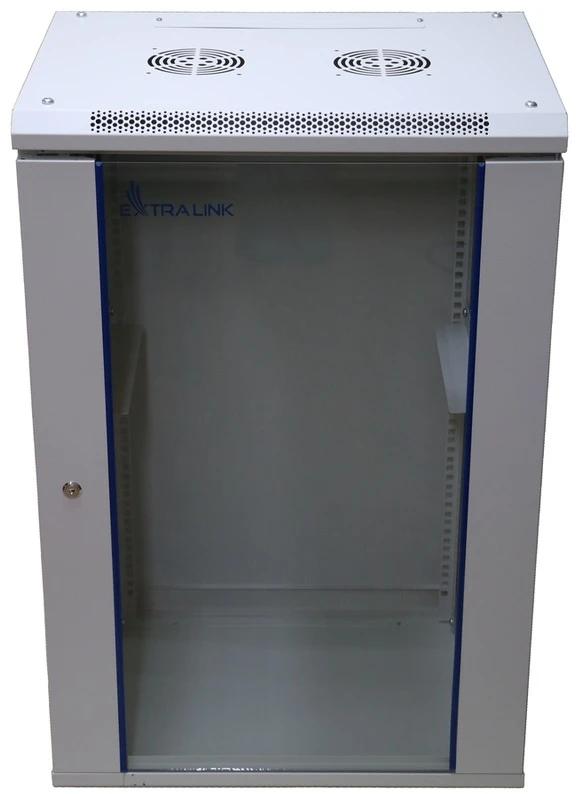 EXTRALINK EX.14335 15U 600X450 SIENTĖ STABDYMO SPINTELĖ PILKA