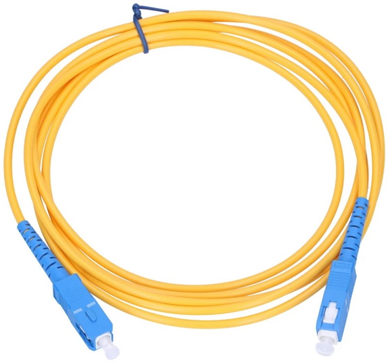 Extralink Optinis laidas SC/UPC–SC/UPC SM (1m, simplex, OS1/OS2, G657A1, 9/125µm, LSZH)