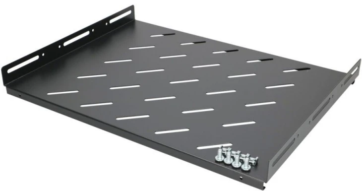 ExtraLink lentyna 1U 350mm Polka 19 colių spintelėms