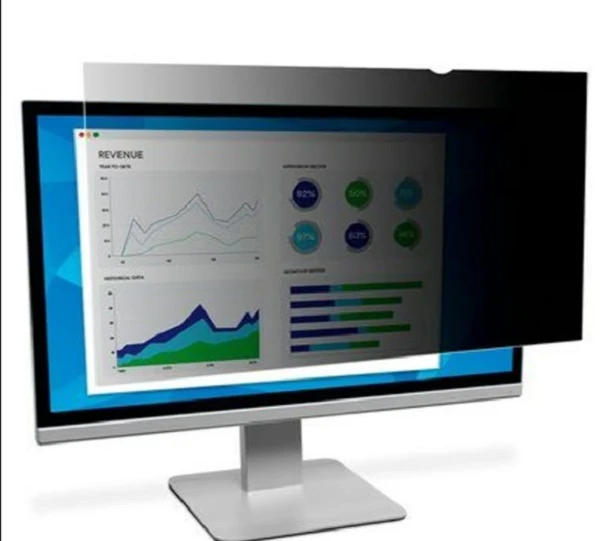 3M PF220W1B, 55,9 cm (22"), 16:10, monitorius, berėmės ekrano apsaugos filtras, apsauga nuo akinimo, privatumas, 89,992726208 g