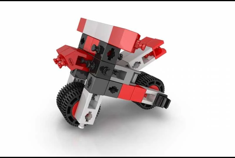 Konstruktorius Engino Inventor „Keturračiai ir motociklai“, 4 modeliai