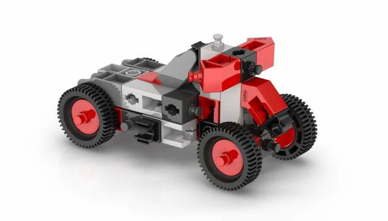 Konstruktorius Engino Inventor „Keturračiai ir motociklai“, 4 modeliai