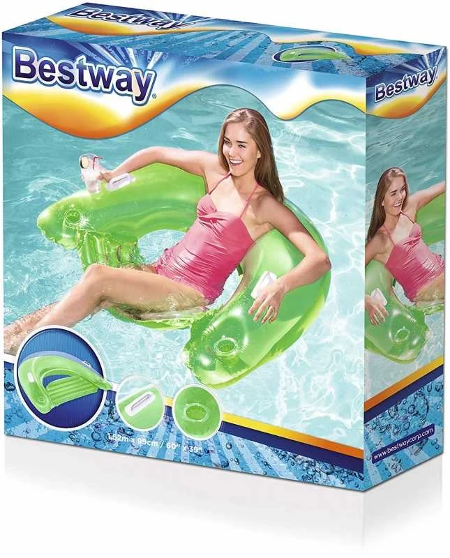 Bestway patogi plaukimo kėdė 152 x 99 cm 43118